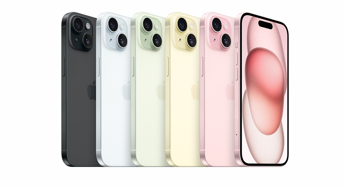 Смартфон Apple iPhone 15 128GB Blue (MTP43RX/A) – купити в dzvinok